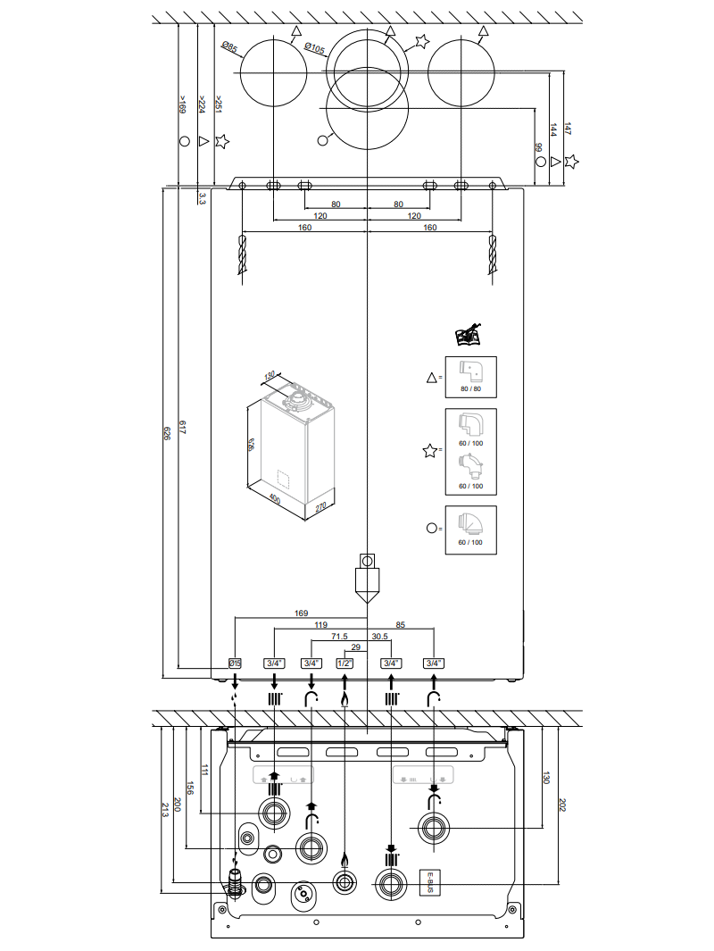 ����� ������� Vaillant ecoTEC intro VUW 18/24 AS/1-1 (H-RU) (0010026102)
