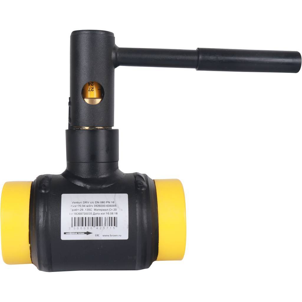 ������ ��������������� ����� Venturi DRV DN 080 PN 16 ������ �������