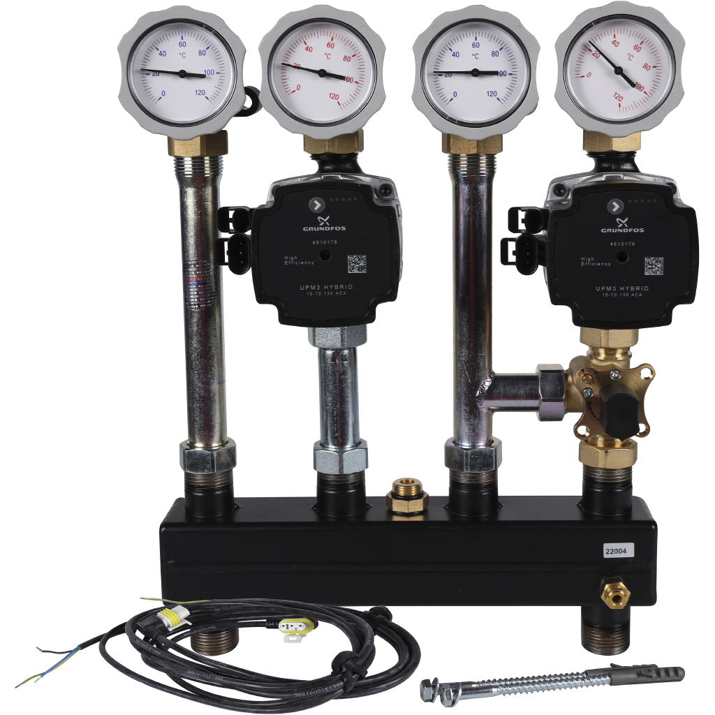 �������-������������ ������ Meibes Kombimix UK_MK � ������� Grundfos UPM3 70 (��� ������������)