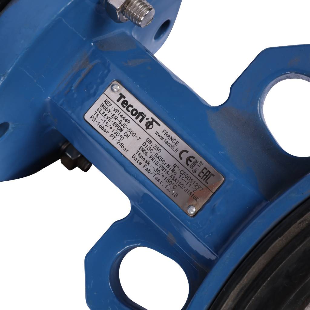 ������ ���������-�������� Tecofi VPI4449 DN 250 PN 16 EP �� ������