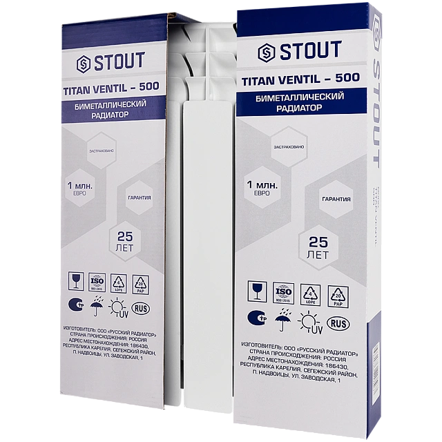 �������� ��������������� STOUT TITAN VENTIL 500 4 ������ ������ ������ �����������