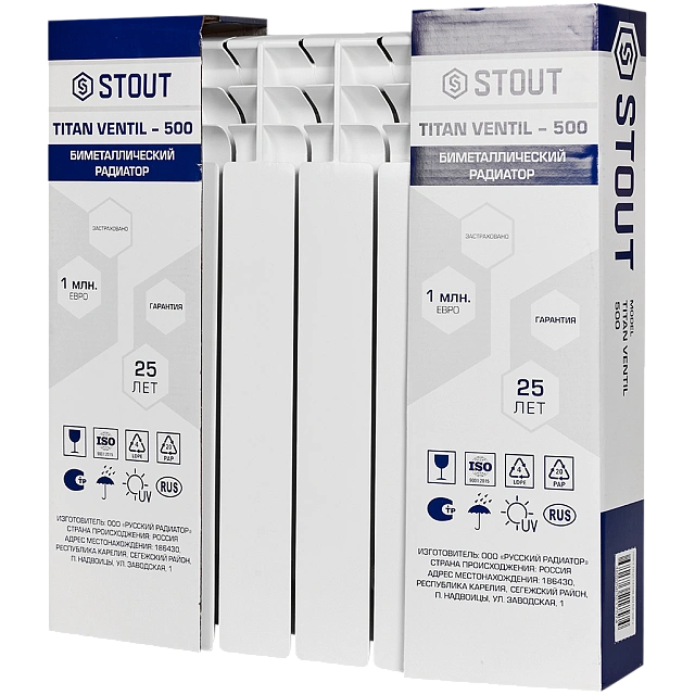 �������� ��������������� STOUT TITAN VENTIL 500 6 ������ ������ ������ �����������