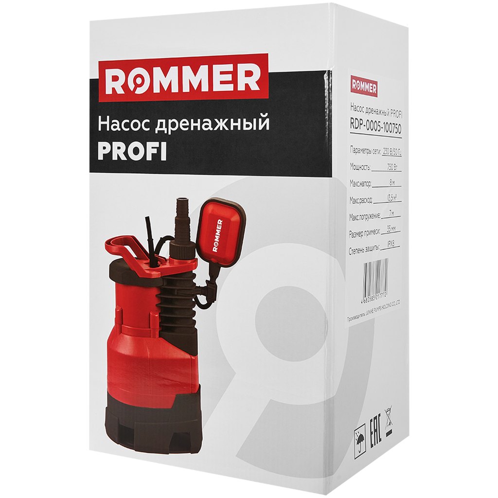 ����� ��������� ROMMER PROFI, ������ 10�, 750 ��, ��� ������� ����
