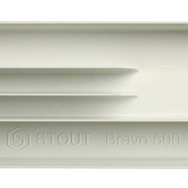 �������� ����������� STOUT Bravo 500 12 ������ ������� ����������� RAL9010