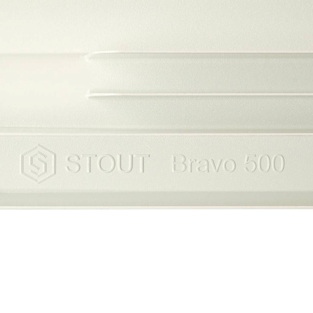 �������� ����������� STOUT Bravo 500 14 ������ ������� ����������� RAL9010