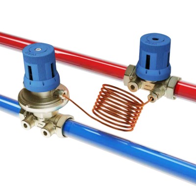 �������������� ��������� �������� 1/2 VALTEC � ��������� � �������-�������������� ��������, 250-600 mBar VT.040.G.60004